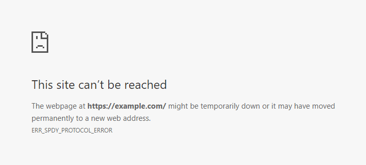 chrome_err_spdy_protocol_error